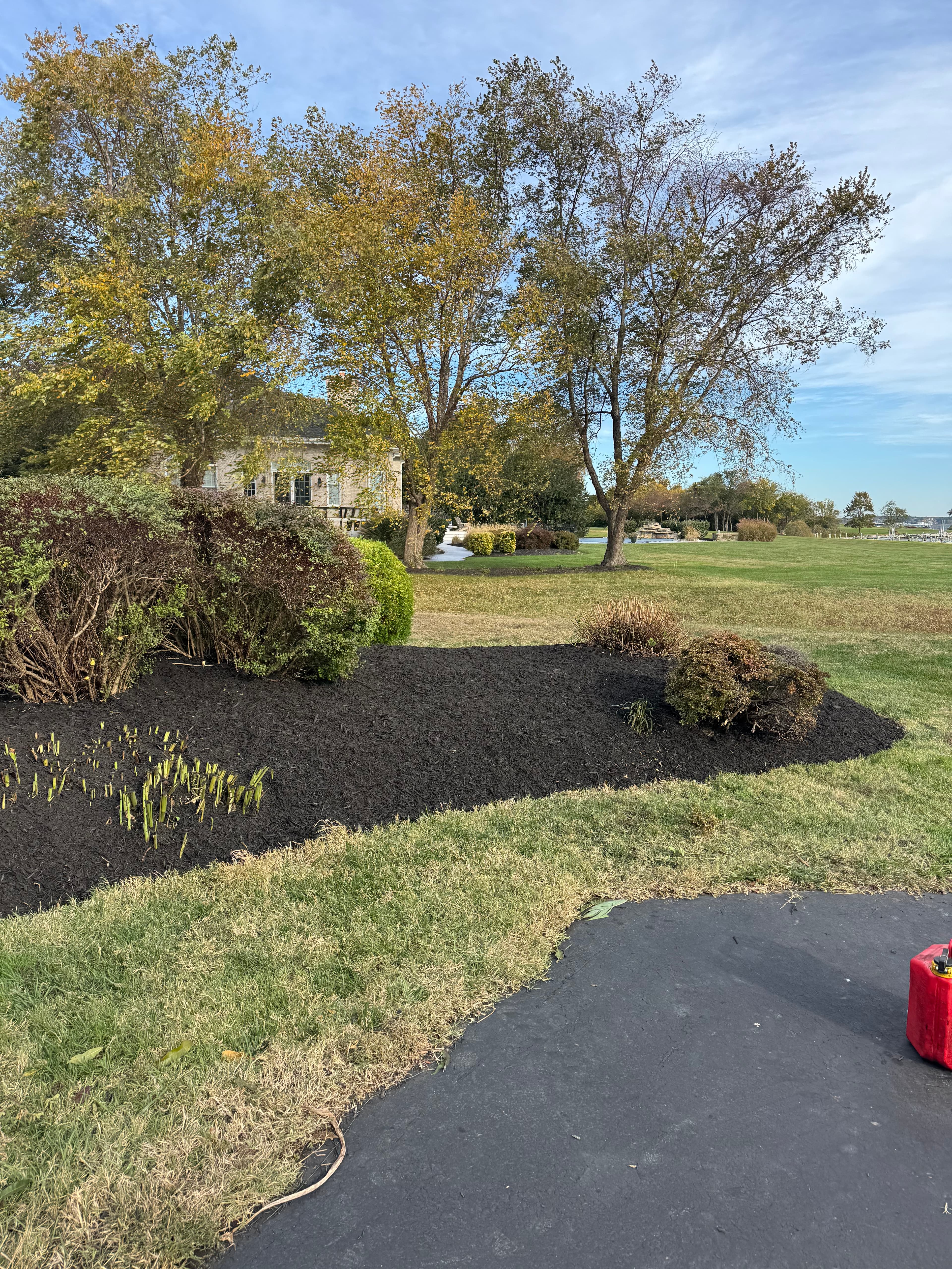 Property after landscaping